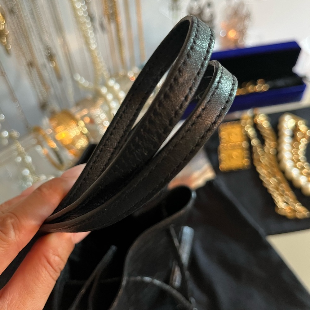 Saint Laurent Calfskin Python Embossed Mini Bucket Bag - Picture 8 of 10